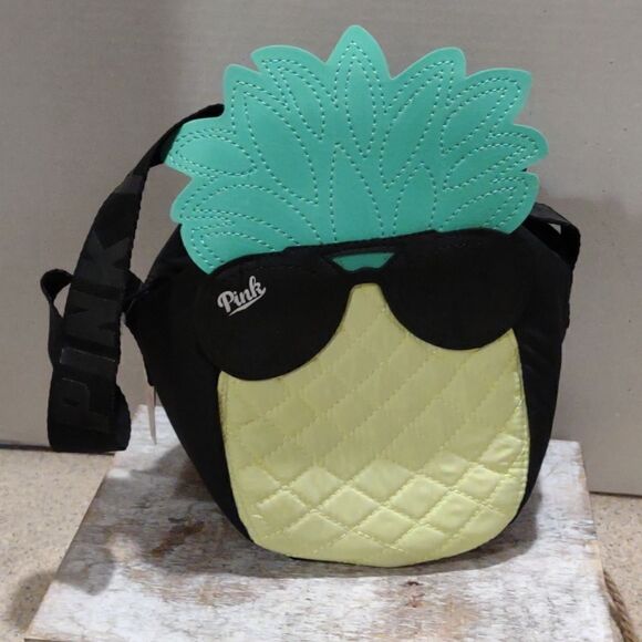Pink Brand Pineapple Small Neoprene Purse - Picture 1 of 7